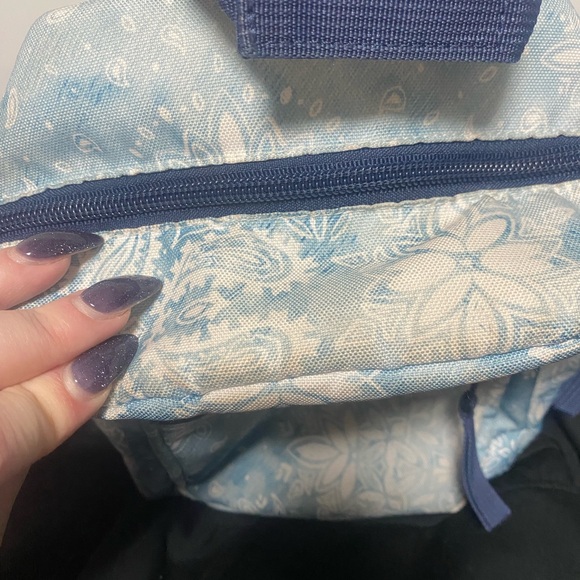Jansport Light Blue Patterned Backpack - Picture 3 of 4